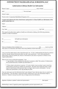 Authorization to Release Info