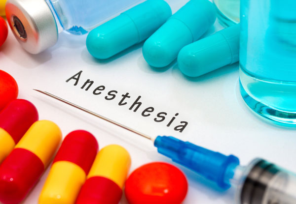 image of several types of anesthesia