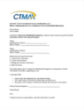 Authorization to Release Info